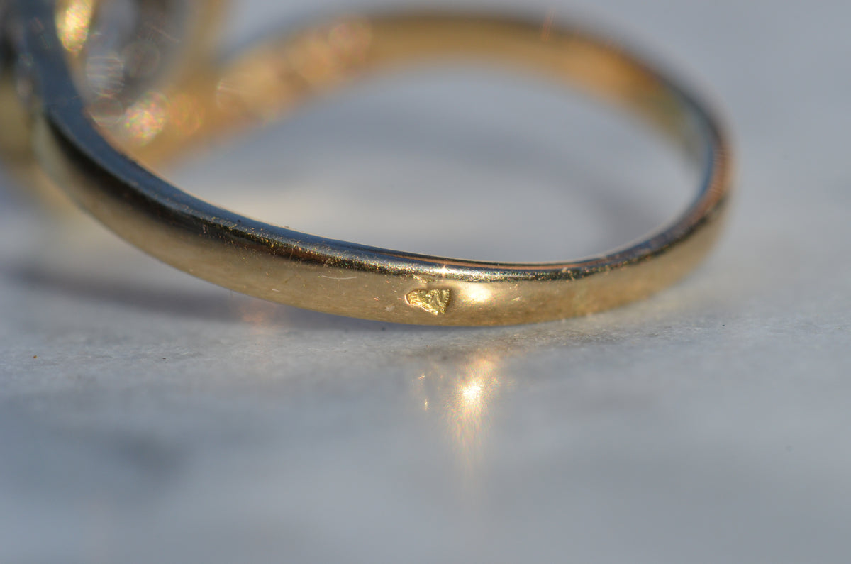Dynamic Antique French Tourbillon Ring