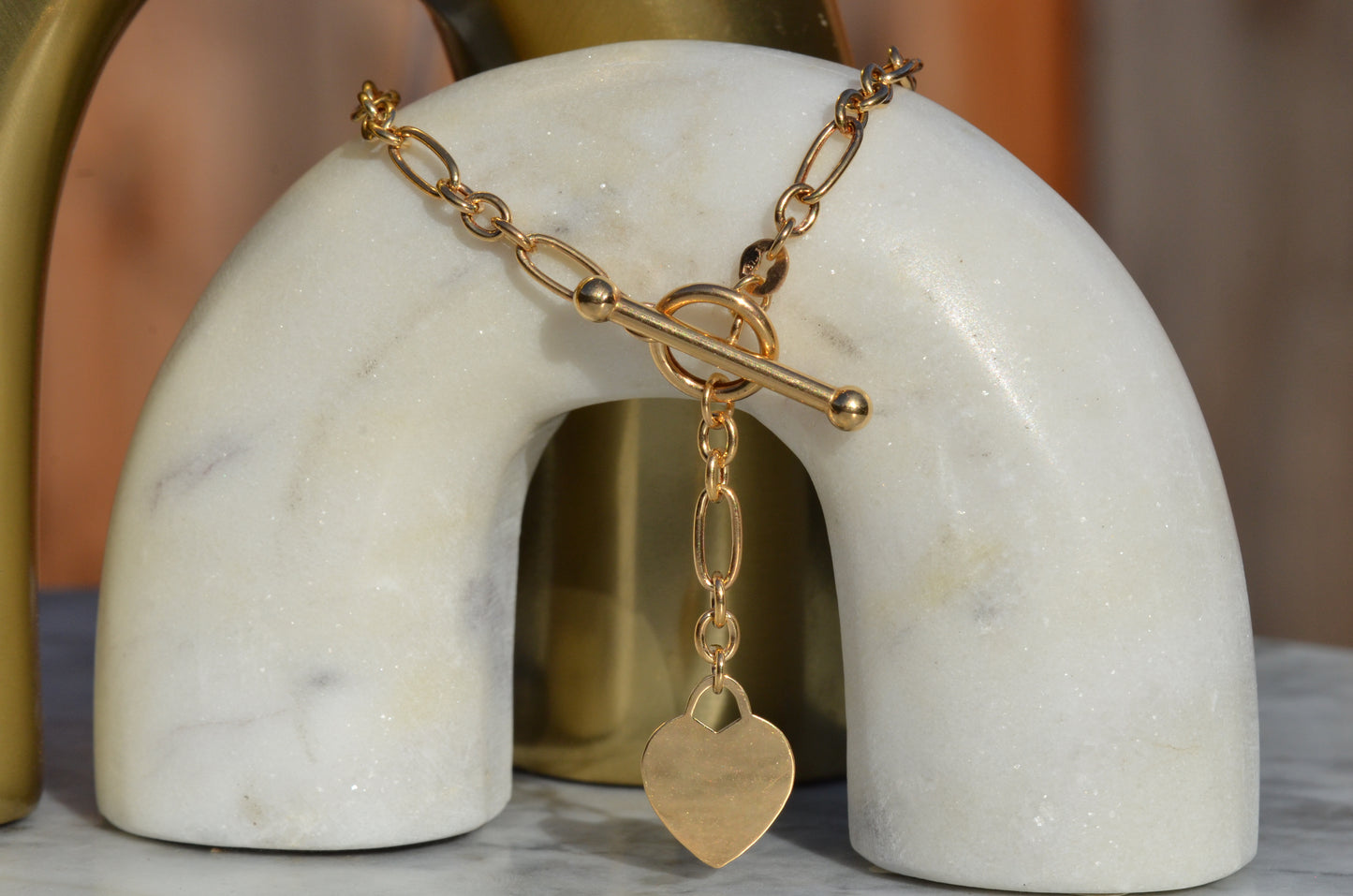 Darling Estate Heart Toggle Bracelet