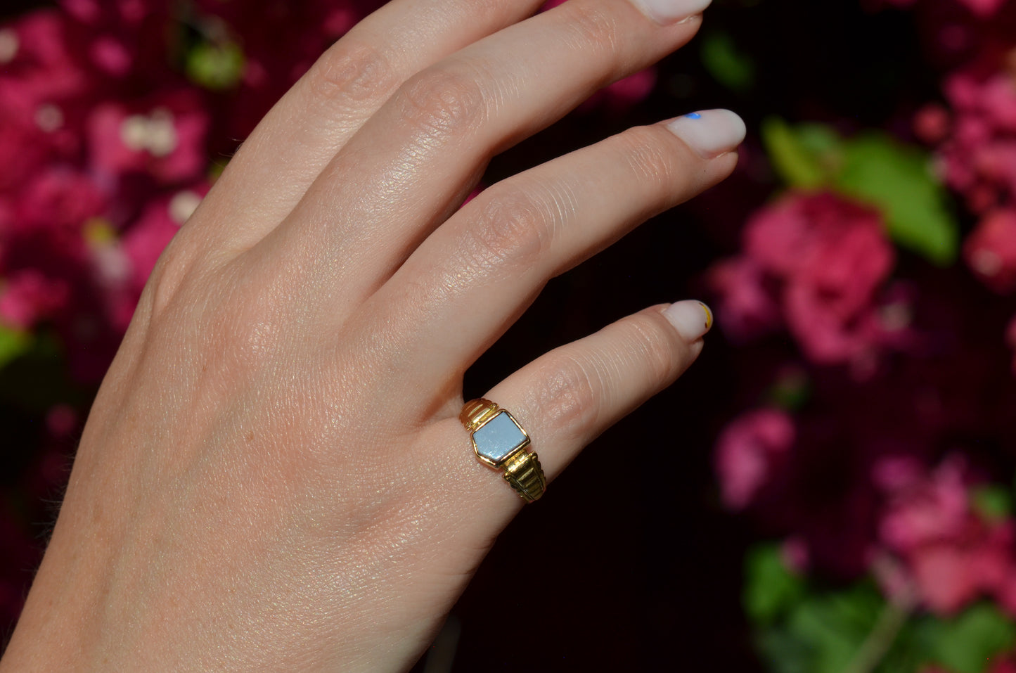 Antique Sardonyx Signet Ring