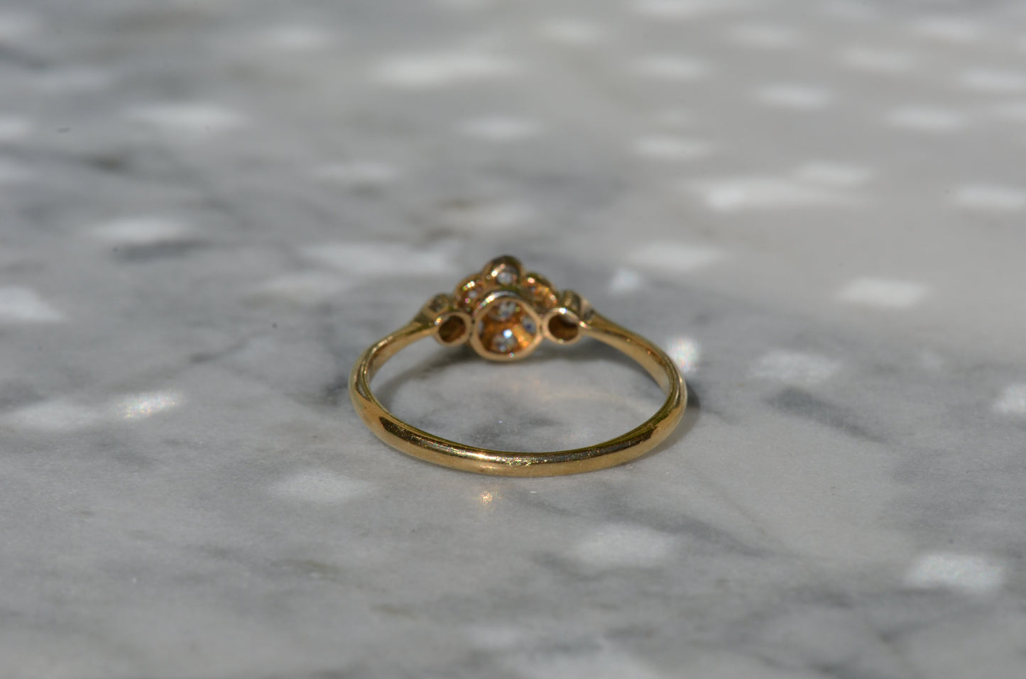 Darling Diamond Cluster Ring