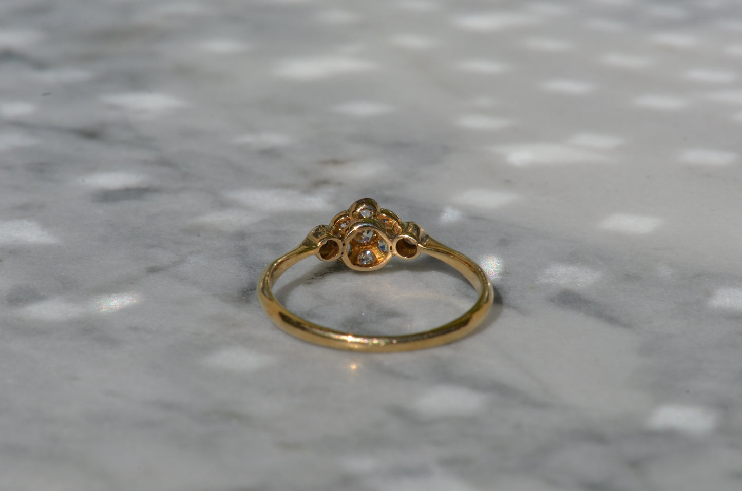 Darling Diamond Cluster Ring