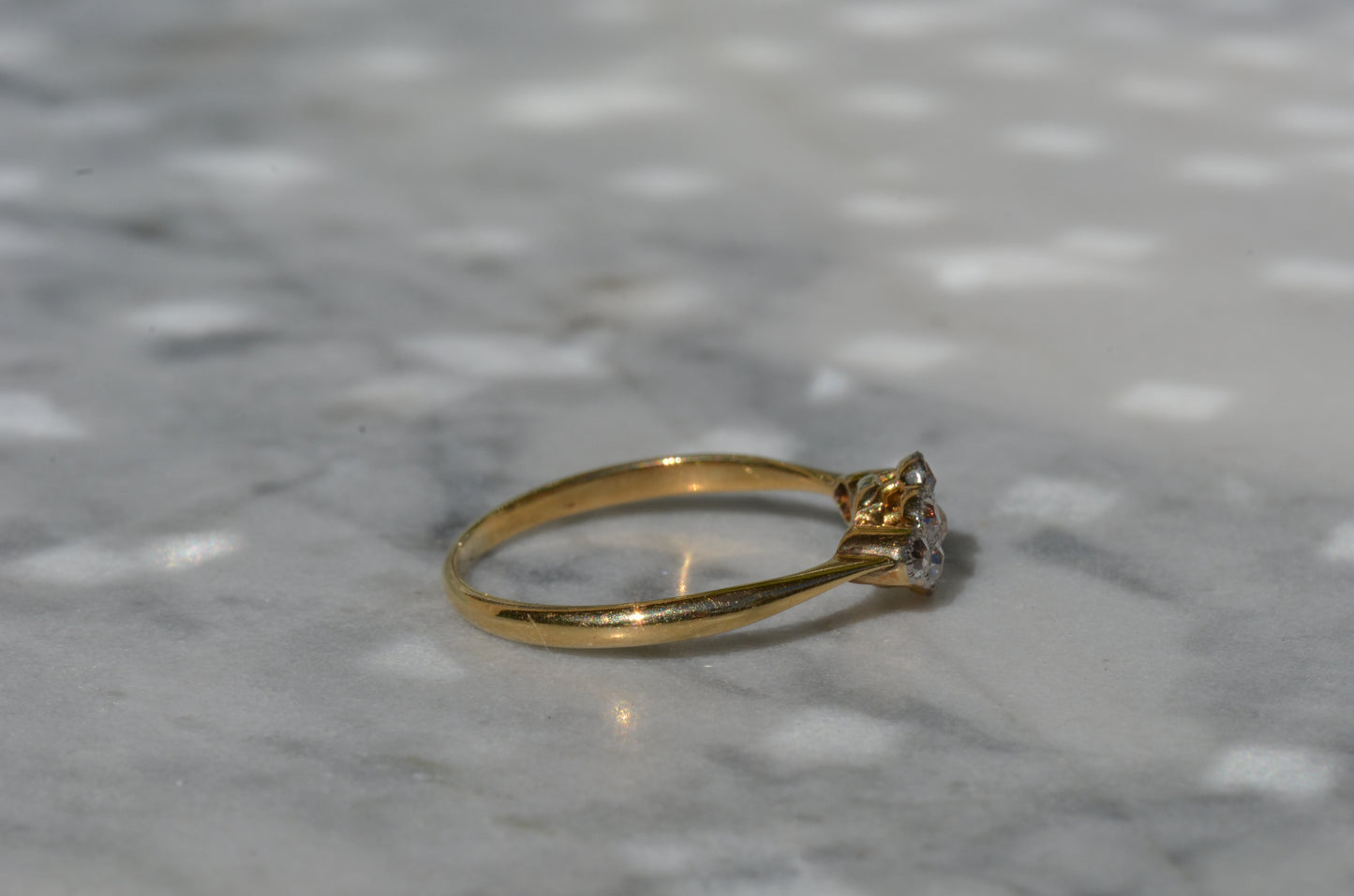 Darling Diamond Cluster Ring