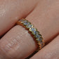Sensational Diagonal Marquise Eternity Band