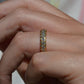 Sensational Diagonal Marquise Eternity Band