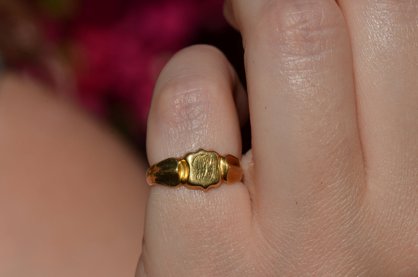 Sentimental Antique Signet Ring