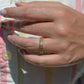 Sensational Diagonal Marquise Eternity Band