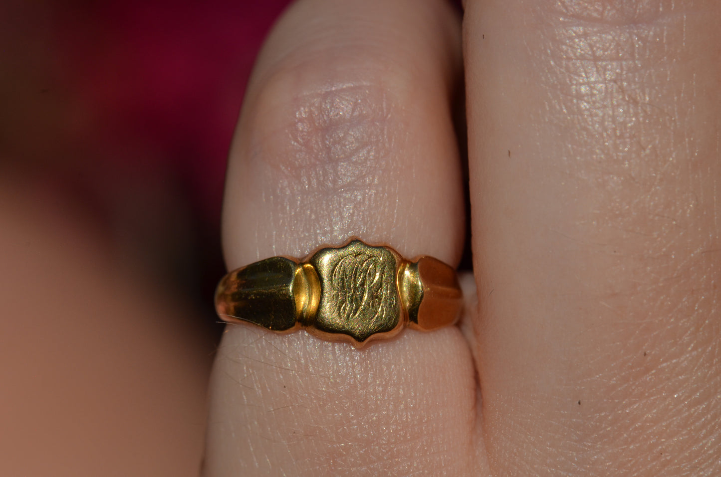 Sentimental Antique Signet Ring