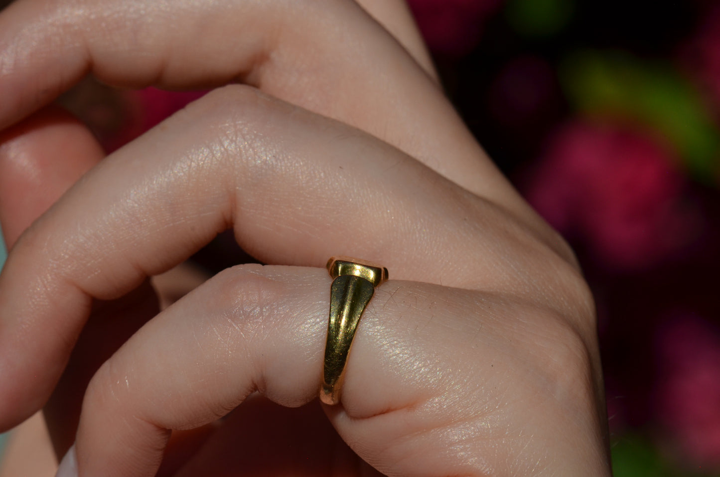 Sentimental Antique Signet Ring