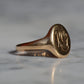 Smooth Antique Signet Ring KG