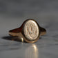 Smooth Antique Signet Ring KG