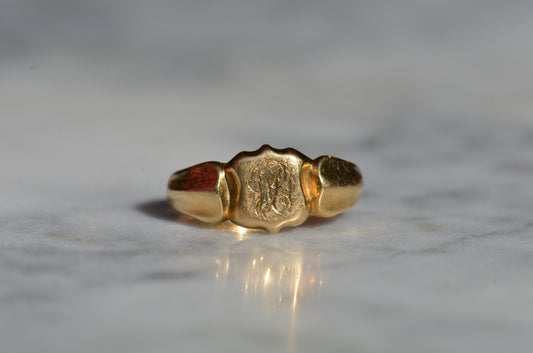 Sentimental Antique Signet Ring