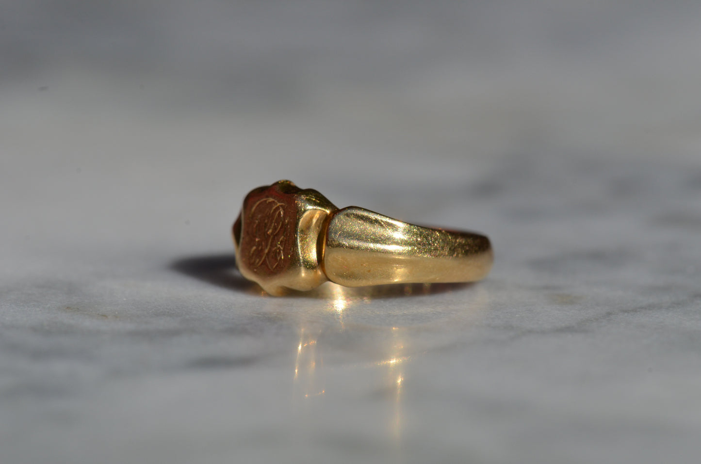 Sentimental Antique Signet Ring