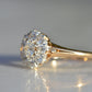 Scintillating Vintage Old Euro Cluster Ring