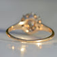 Scintillating Vintage Old Euro Cluster Ring