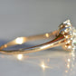Scintillating Vintage Old Euro Cluster Ring