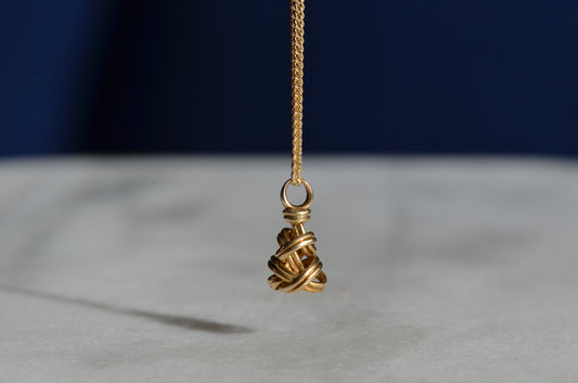 Antique Knot Charm