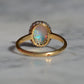 Dazzling Antique French Opal Halo