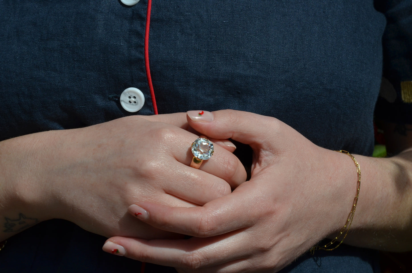 Ample Antique Paste Ring