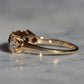 Dazzling Sapphire and Diamond Five Stone Band