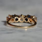 Dazzling Sapphire and Diamond Five Stone Band
