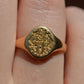 Fancy Antique Monogram Signet MRH