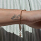 Antique-Inspired Watch Chain Bracelet