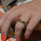 Tricolour Rolling Ring 6.75