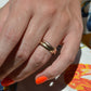 Tricolour Rolling Ring 6.75