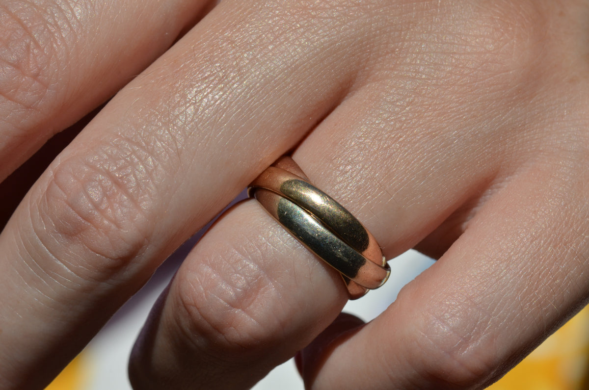 Three Part Rolling Ring 5.75