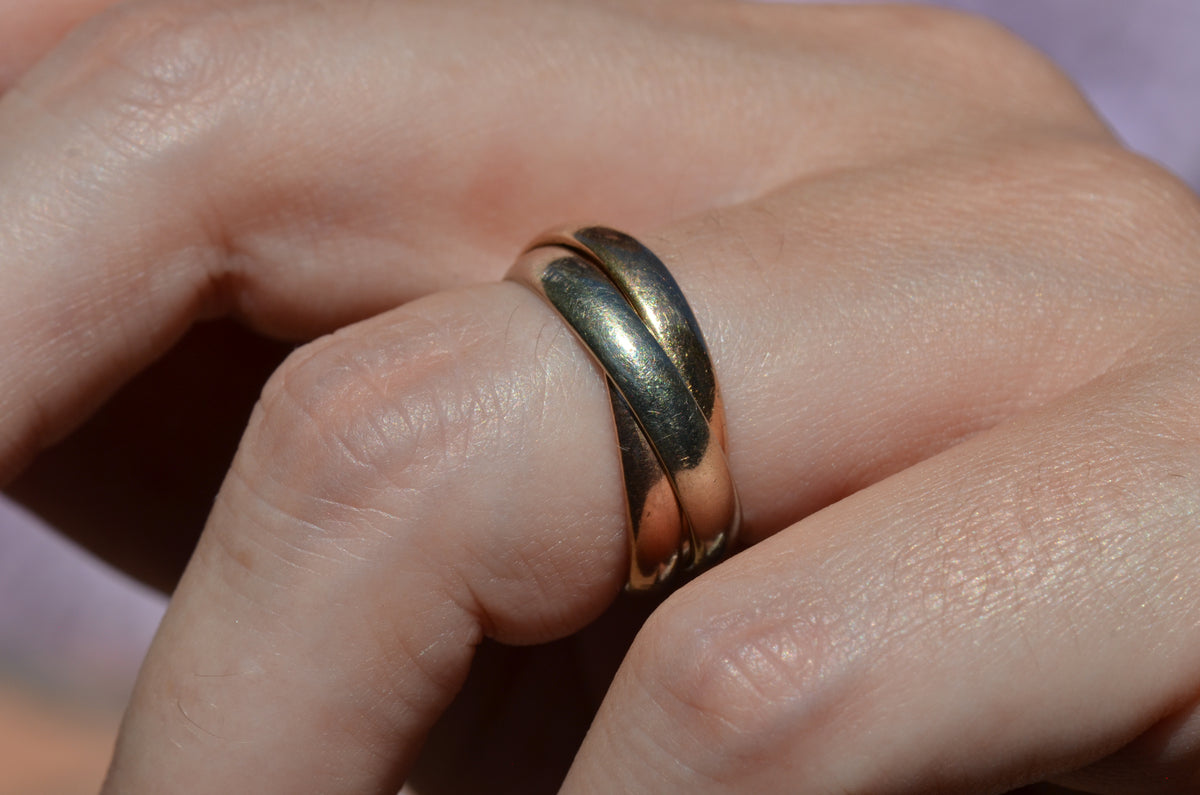 Three Part Rolling Ring 5.75