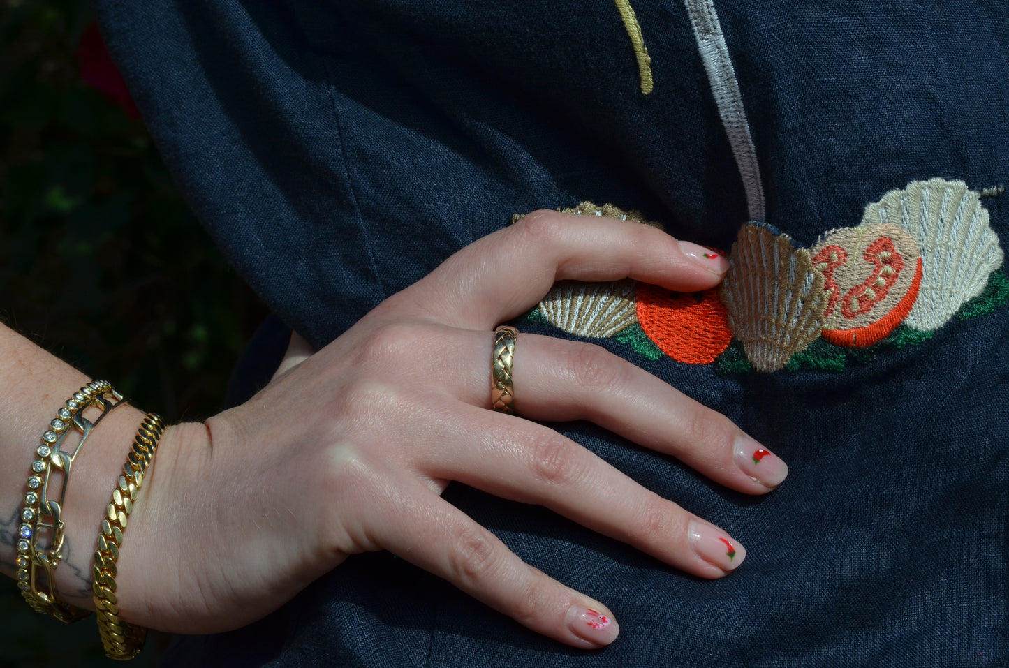 Dreamy Vintage Braided Band