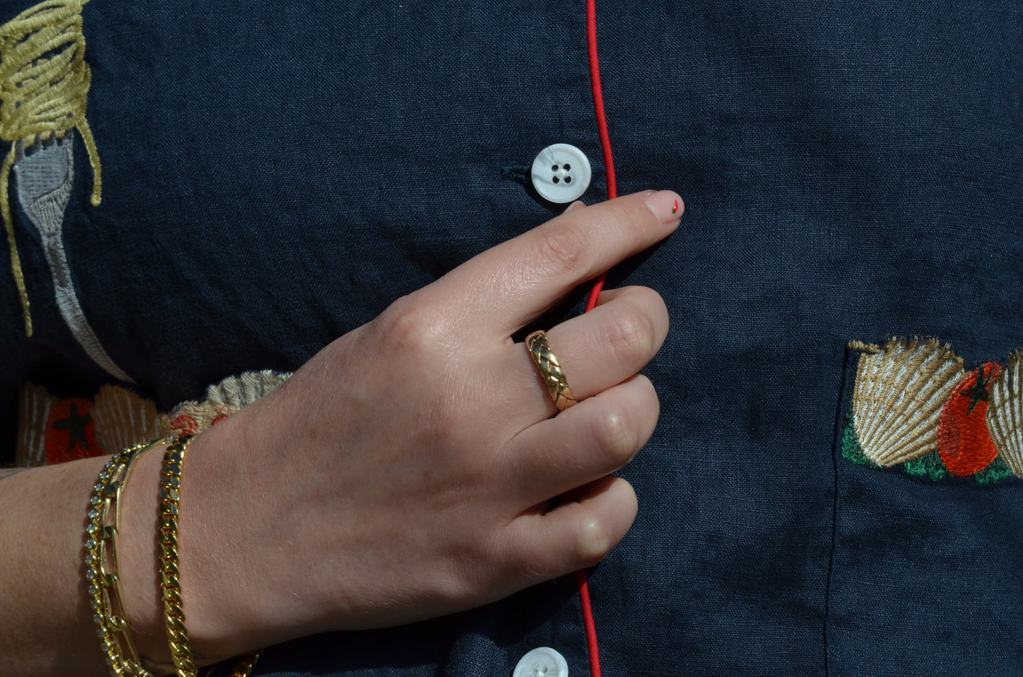 Dreamy Vintage Braided Band