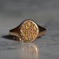 Fancy Antique Monogram Signet MRH