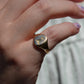 Powerful Fist Crest Signet Ring