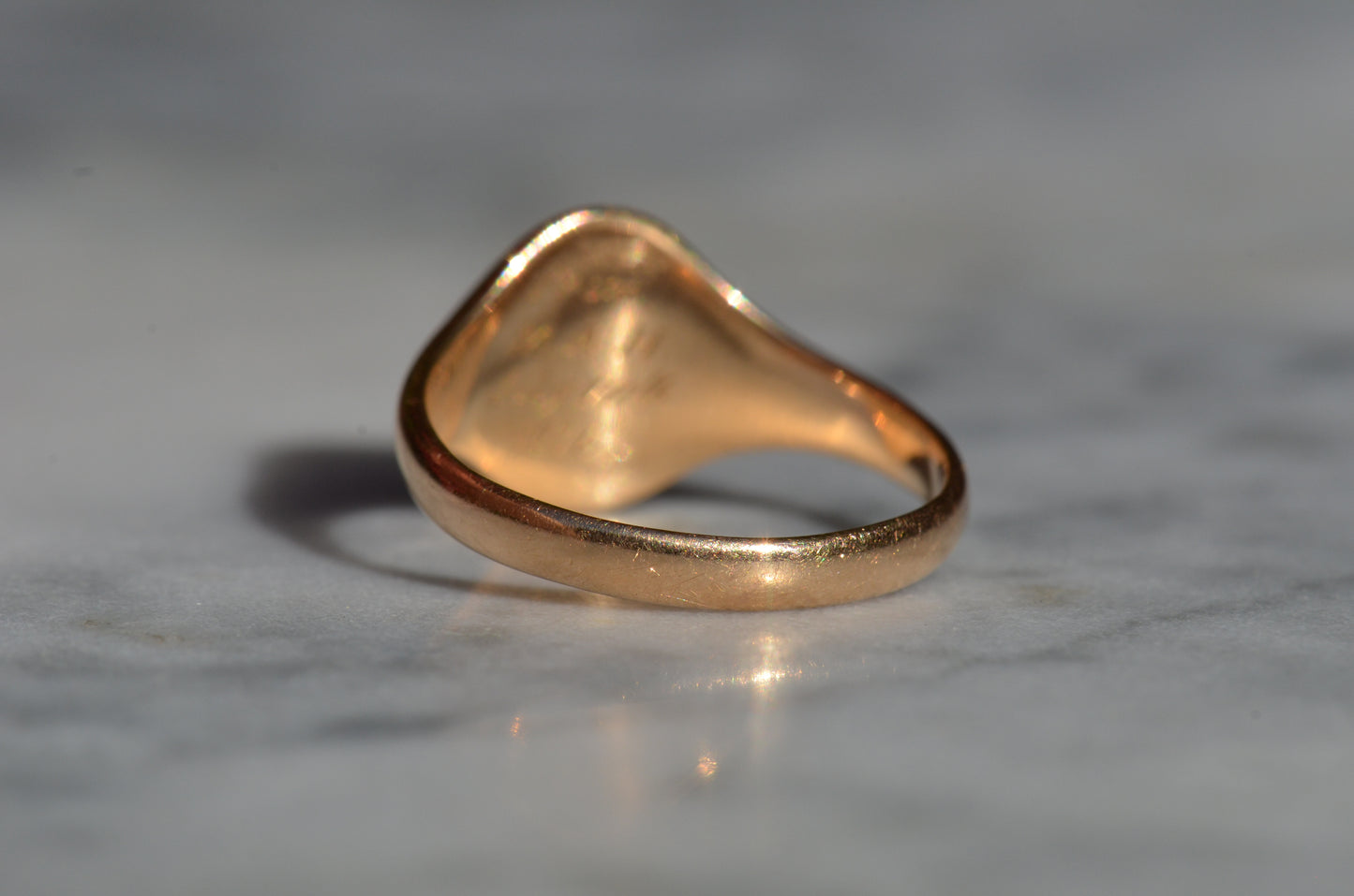 Fancy Antique Monogram Signet MRH