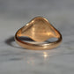 Fancy Antique Monogram Signet MRH