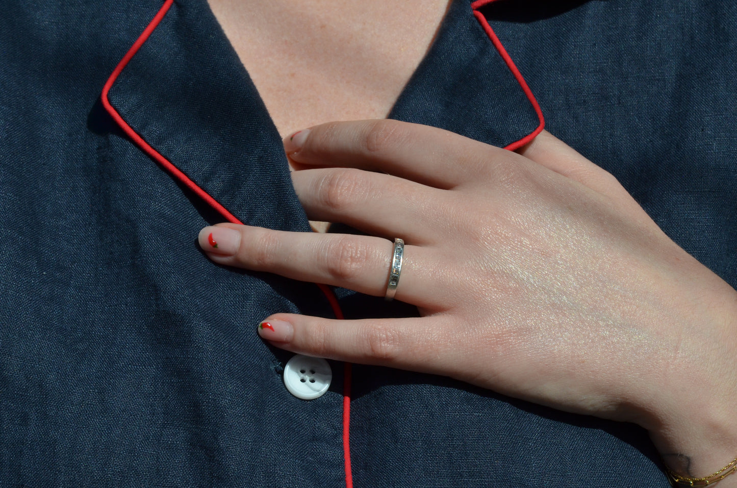 Crisp Estate Platinum Channel Band