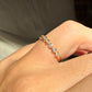 St. Eloi Collection Smooth Bezel Half Eternity