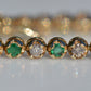 Vivid Emerald and Diamond Tennis Bracelet