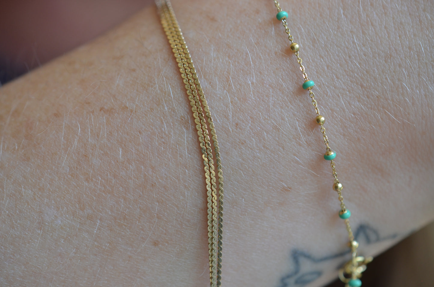Sleek Triple S Link Bracelet
