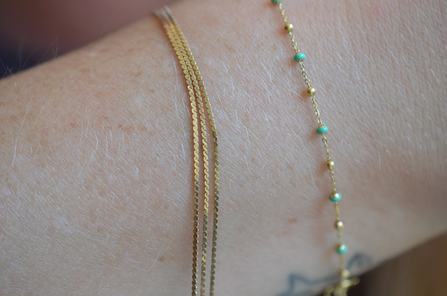 Sleek Triple S Link Bracelet