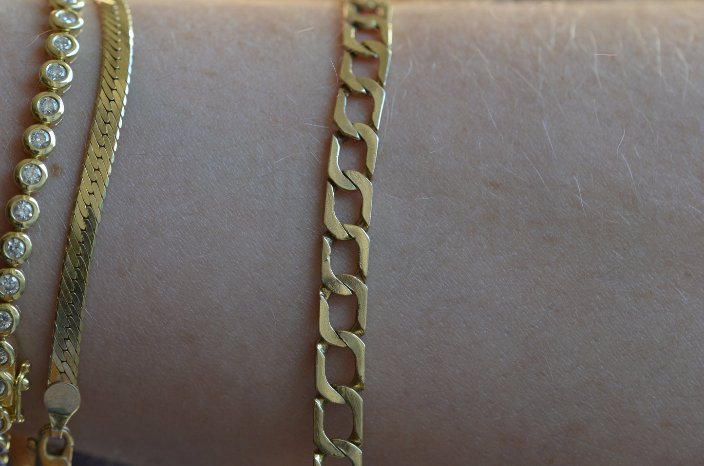 Flat Link Bracelet/Anklet