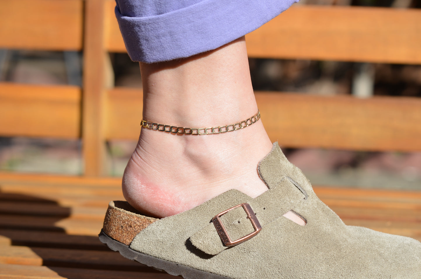 Flat Link Bracelet/Anklet