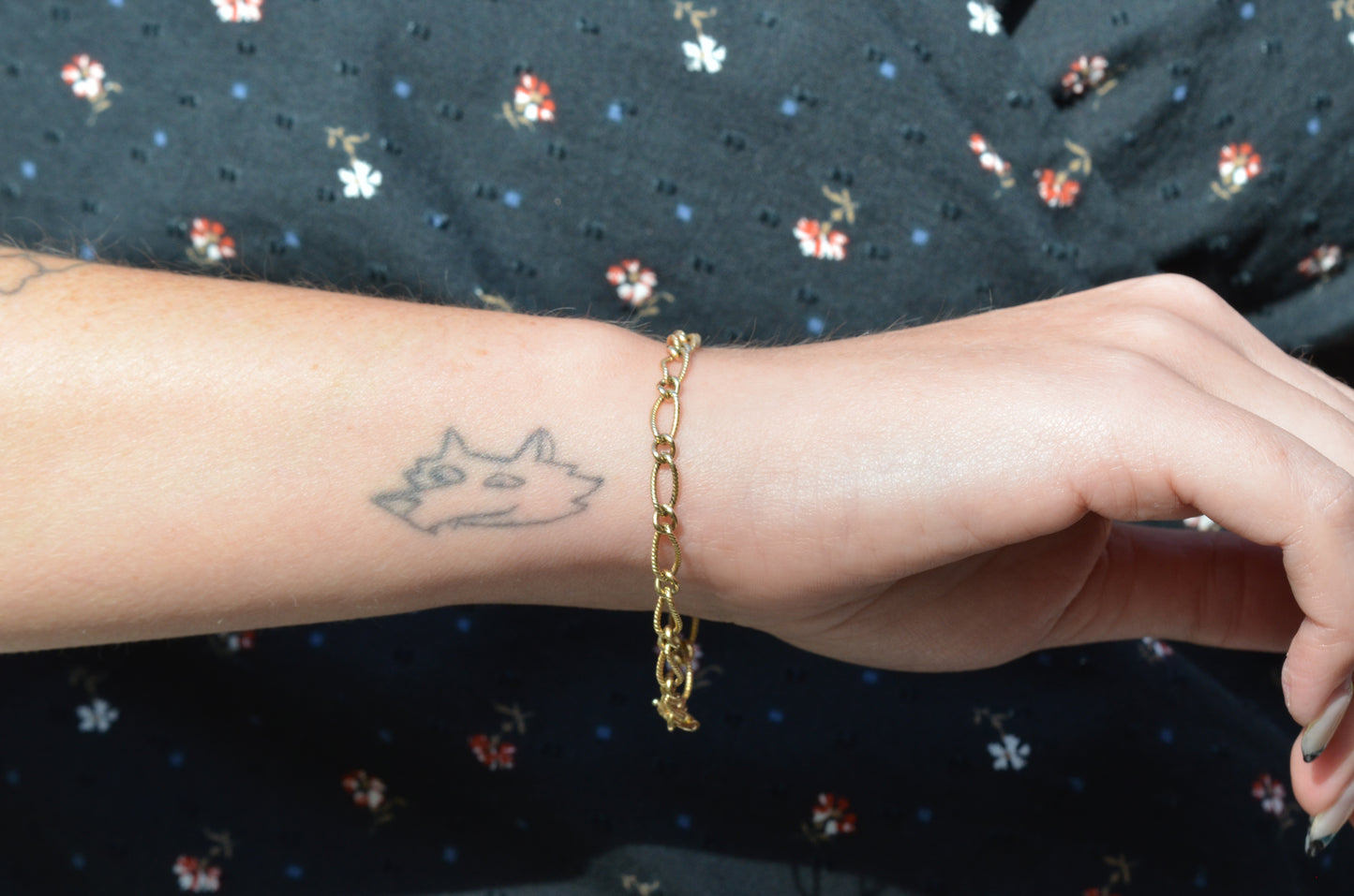 Softly Twisting Vintage Bracelet