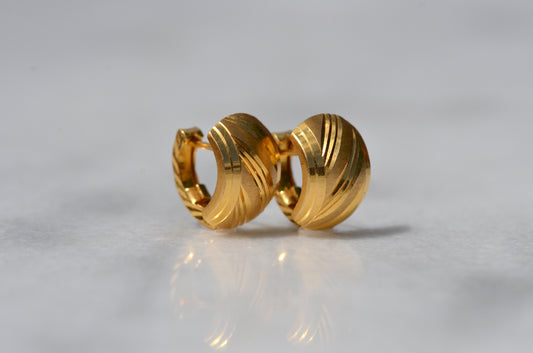 Luminous Estate High Karat Huggies