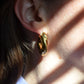 Glorious Vintage Chunky Twist Hoops