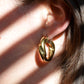 Glorious Vintage Chunky Twist Hoops