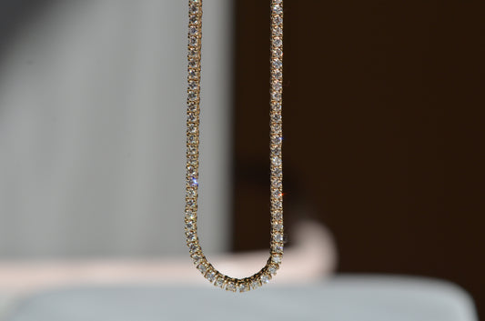 Ultrafine Estate Diamond Necklace