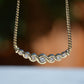 Swirling Diamond Necklace