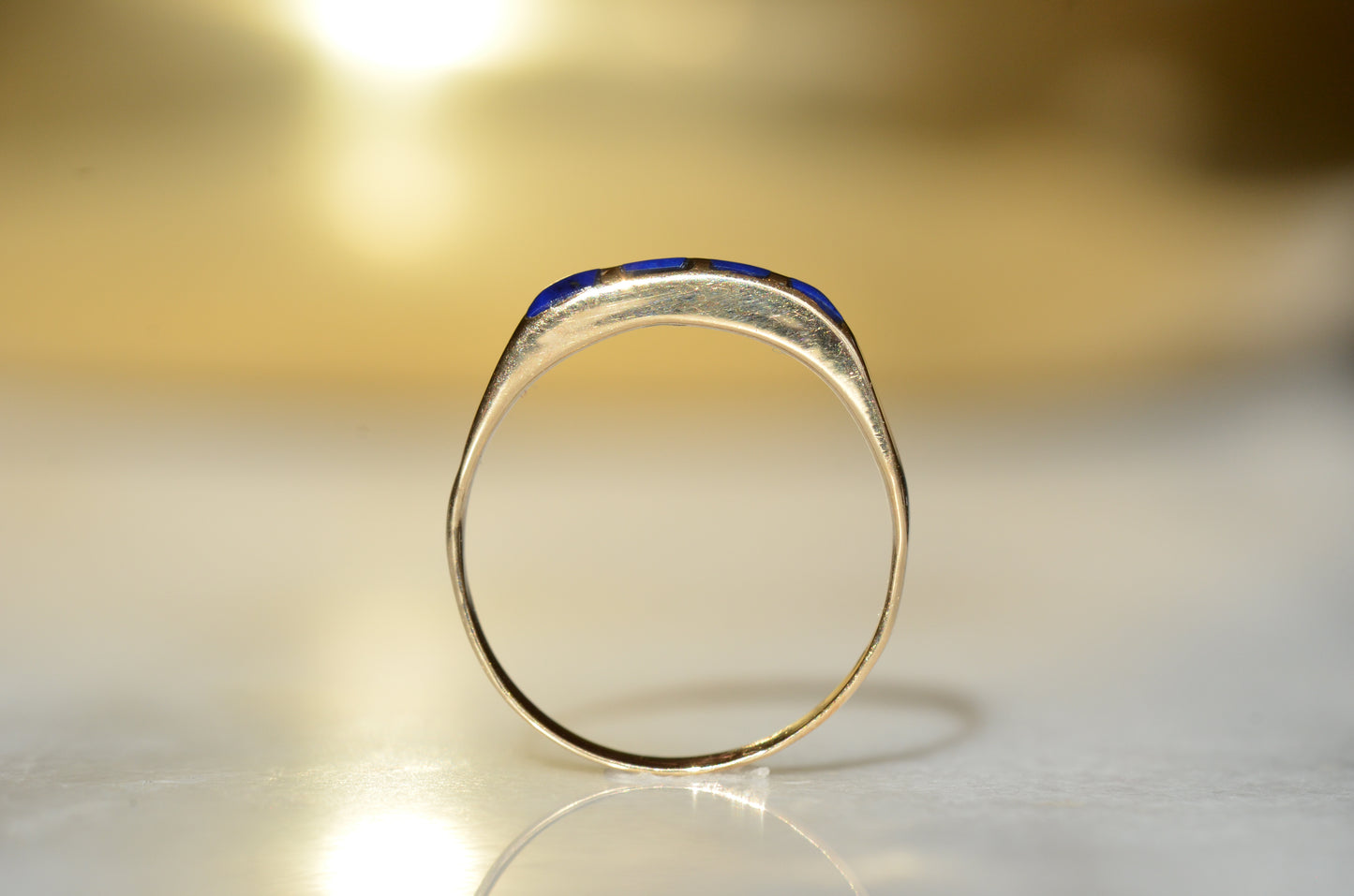 Serene Vintage Lapis Band